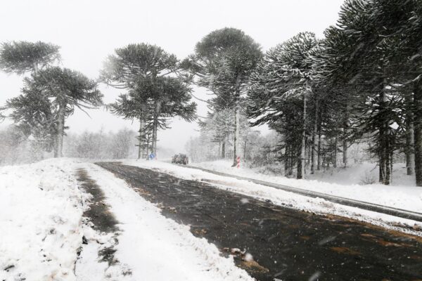 snow storm california